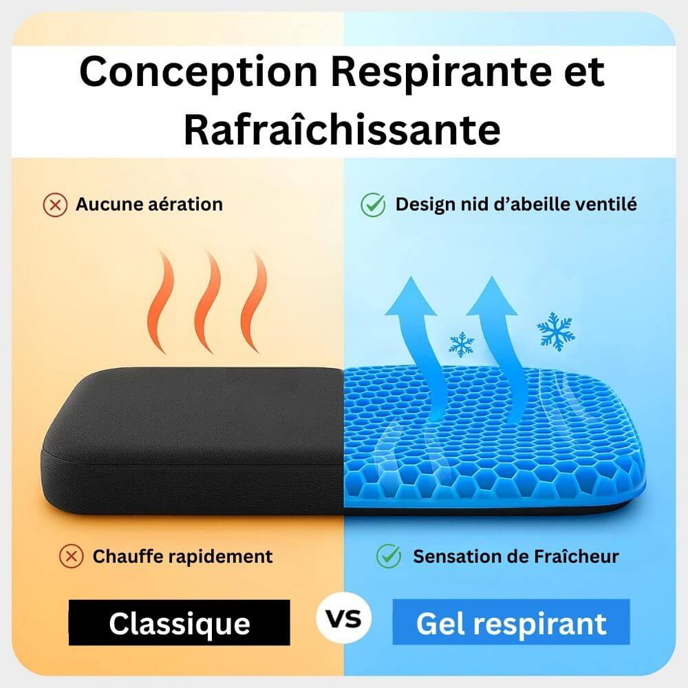 Coussin de Siège en Gel