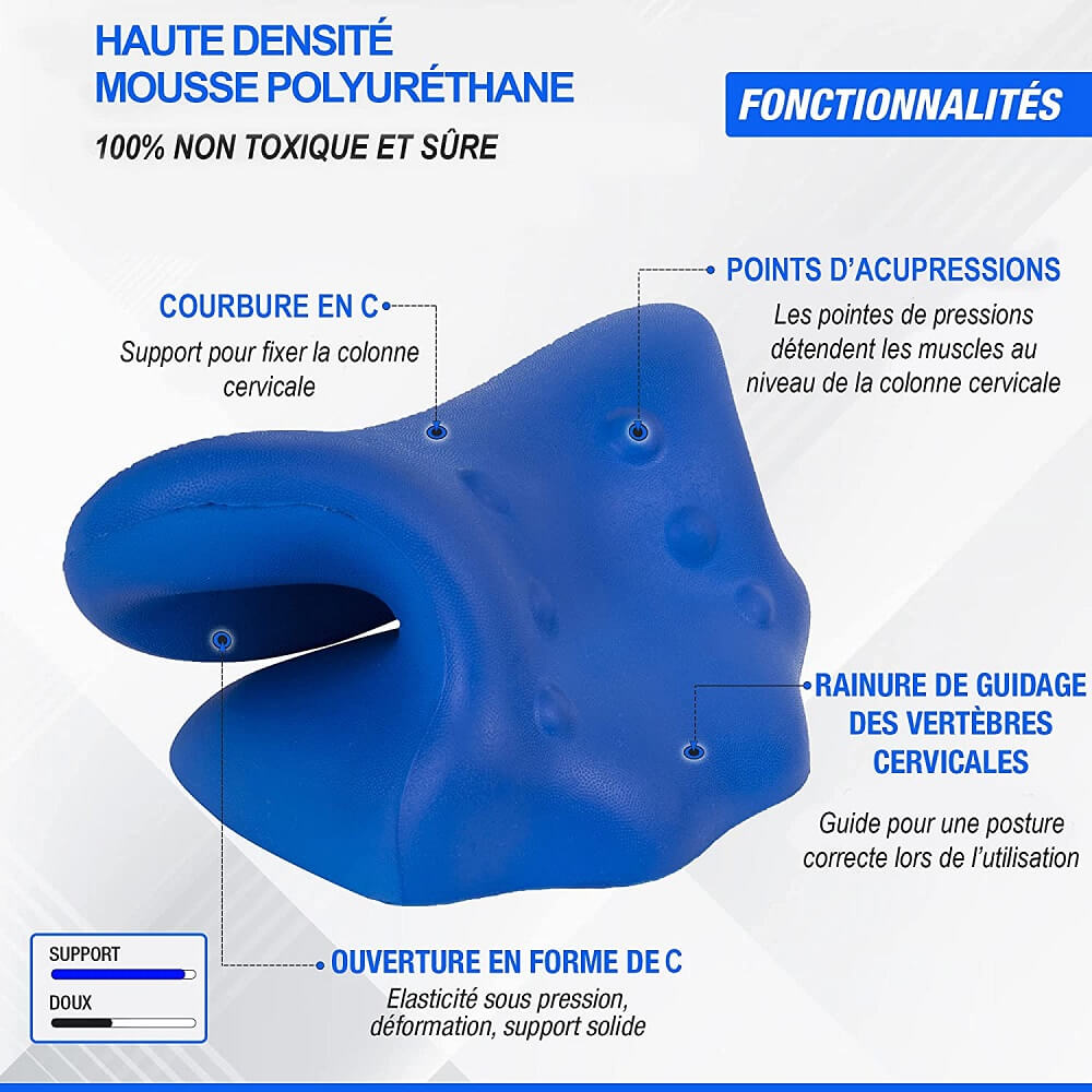 Oreiller de Traction Cervicale
